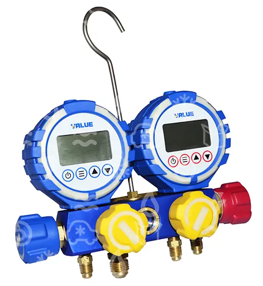 rozvaděč 4 cestný digitální Value VDG-4-S1, 2x9V DC,  hadice 3 x 150cm